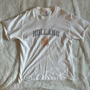 Hanes Men’s White Crew Neck T-Shirt Soft Cotton